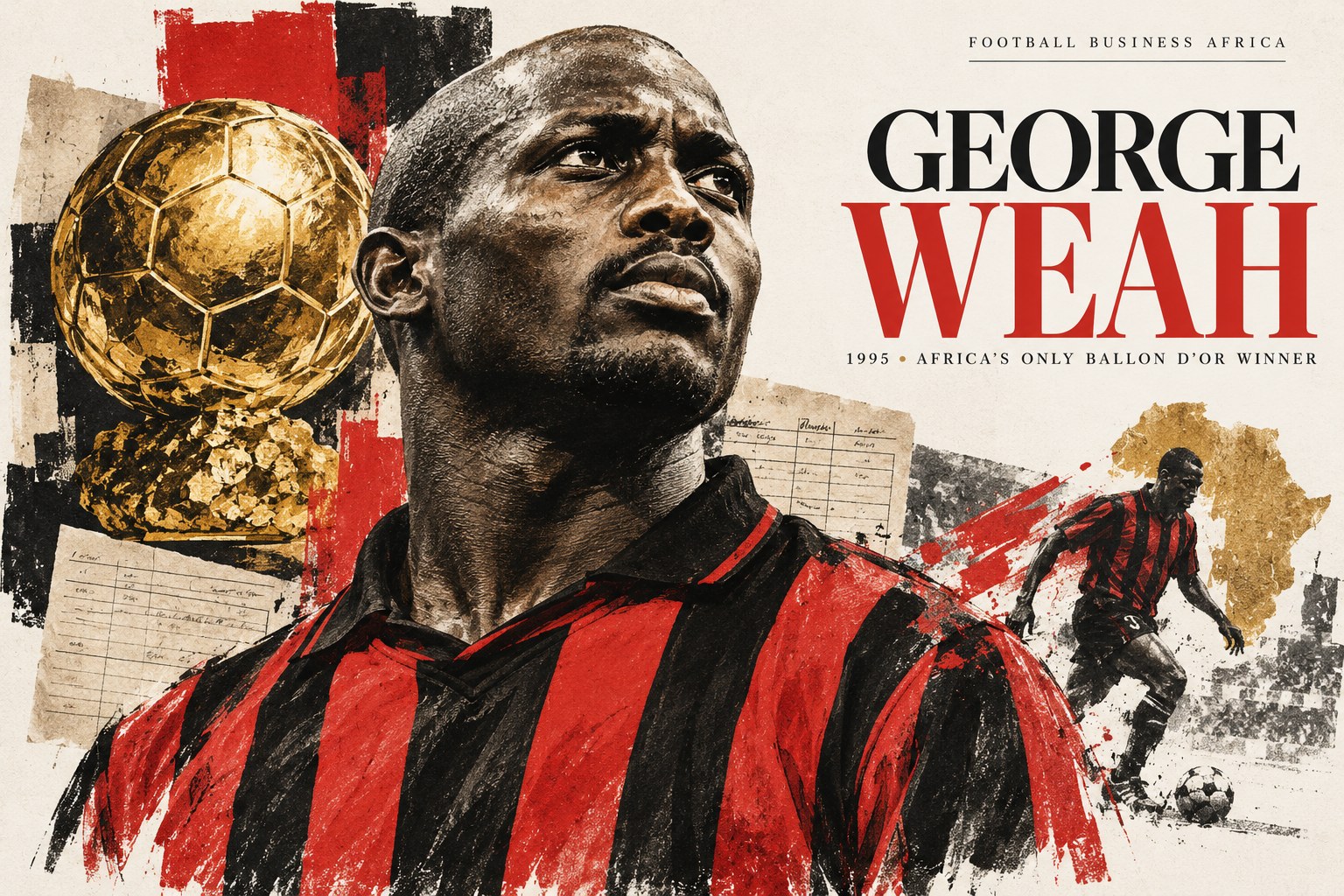 George Weah, Africa's only Ballon d'Or winner