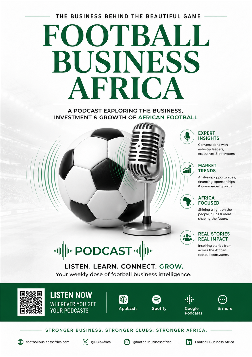 Football Business Africa podcast poster
